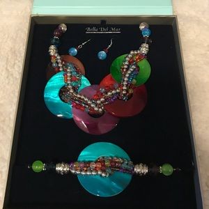 Bella Del Mar Necklace and Bracelet set